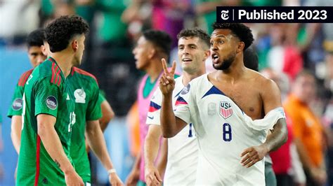 USMNT Beats Mexico Behind Two Pulisic Goals .